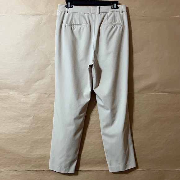 Aritzia | Babaton Vogue Pants Wool High Waisted Pleated Trousers Tapered Size 10 - Picture 11 of 15